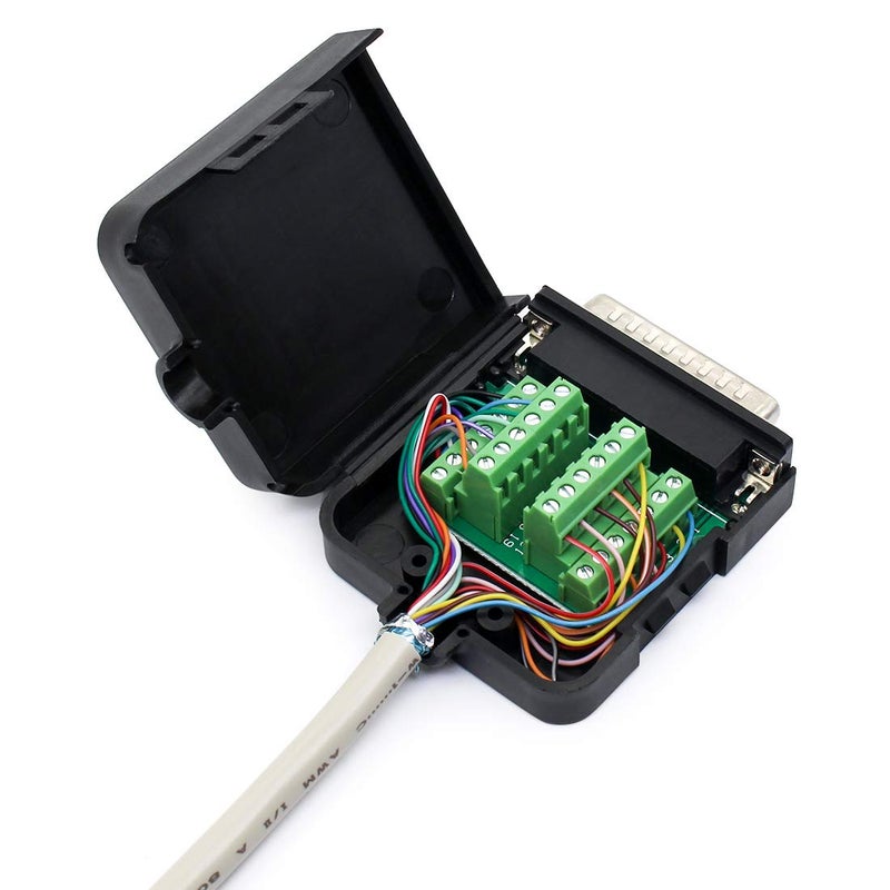 YIOVVOM 28 AWG 25/C CMP Plenum Rated Double Shielded Security RS232 Data Cable - 6.5 Feet - Use for DB25 Serial Adapters - Image 3